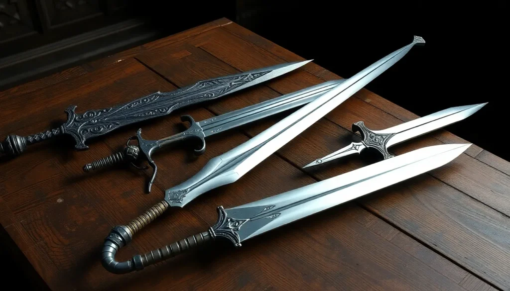 oblivion sword types
