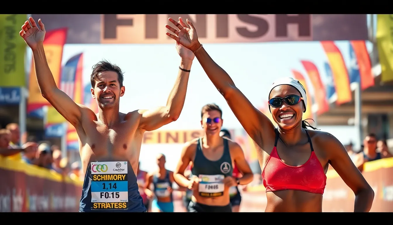 finish line detection