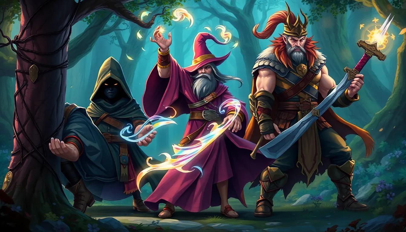 multi-character games